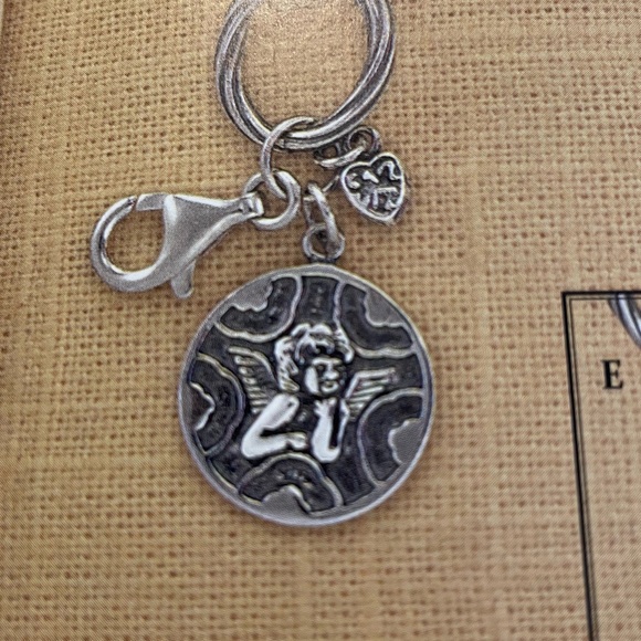 Silpada Angel Watch Over Me Sterling Silver Oxidized Bracelet B1959 - Picture 10 of 16